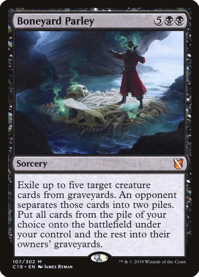 Boneyard Parley [Commander 2019] | Clutch Gaming