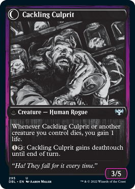 Panicked Bystander // Cackling Culprit [Innistrad: Double Feature] | Clutch Gaming