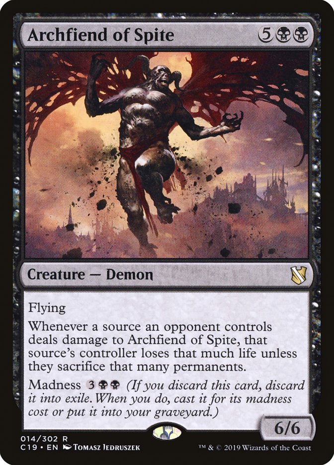 Archfiend of Spite [Commander 2019] | Clutch Gaming