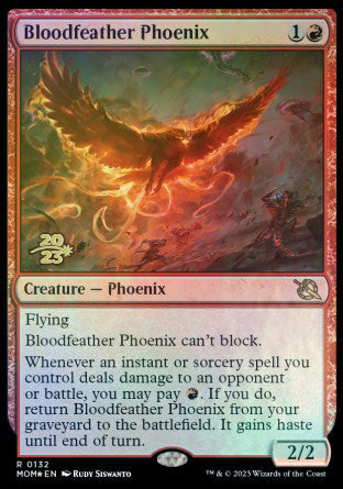 Bloodfeather Phoenix [March of the Machine Prerelease Promos] | Clutch Gaming