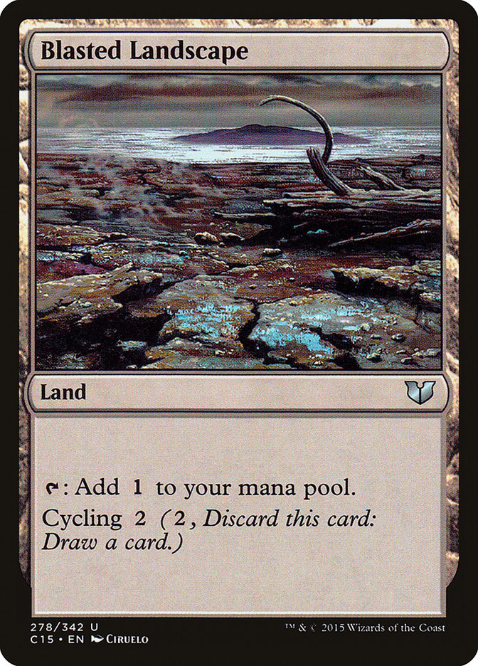 Blasted Landscape [Commander 2015] | Clutch Gaming