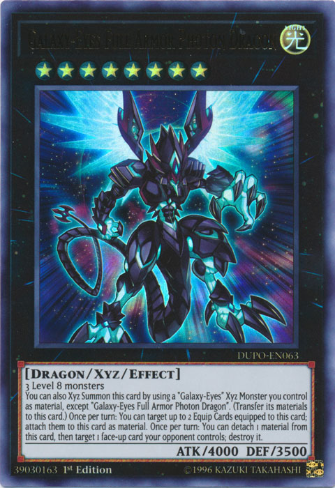 Galaxy-Eyes Full Armor Photon Dragon [DUPO-EN063] Ultra Rare | Clutch Gaming