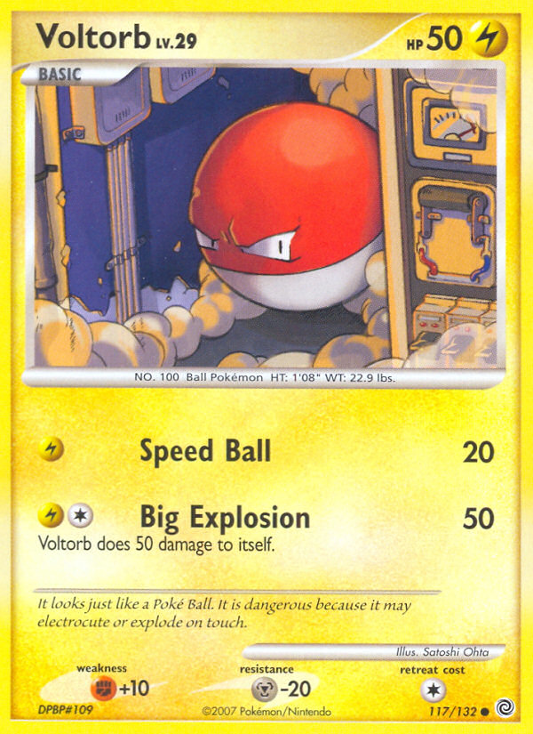 Voltorb (117/132) [Diamond & Pearl: Secret Wonders] | Clutch Gaming