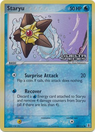 Staryu (85/113) (Stamped) [EX: Delta Species] | Clutch Gaming