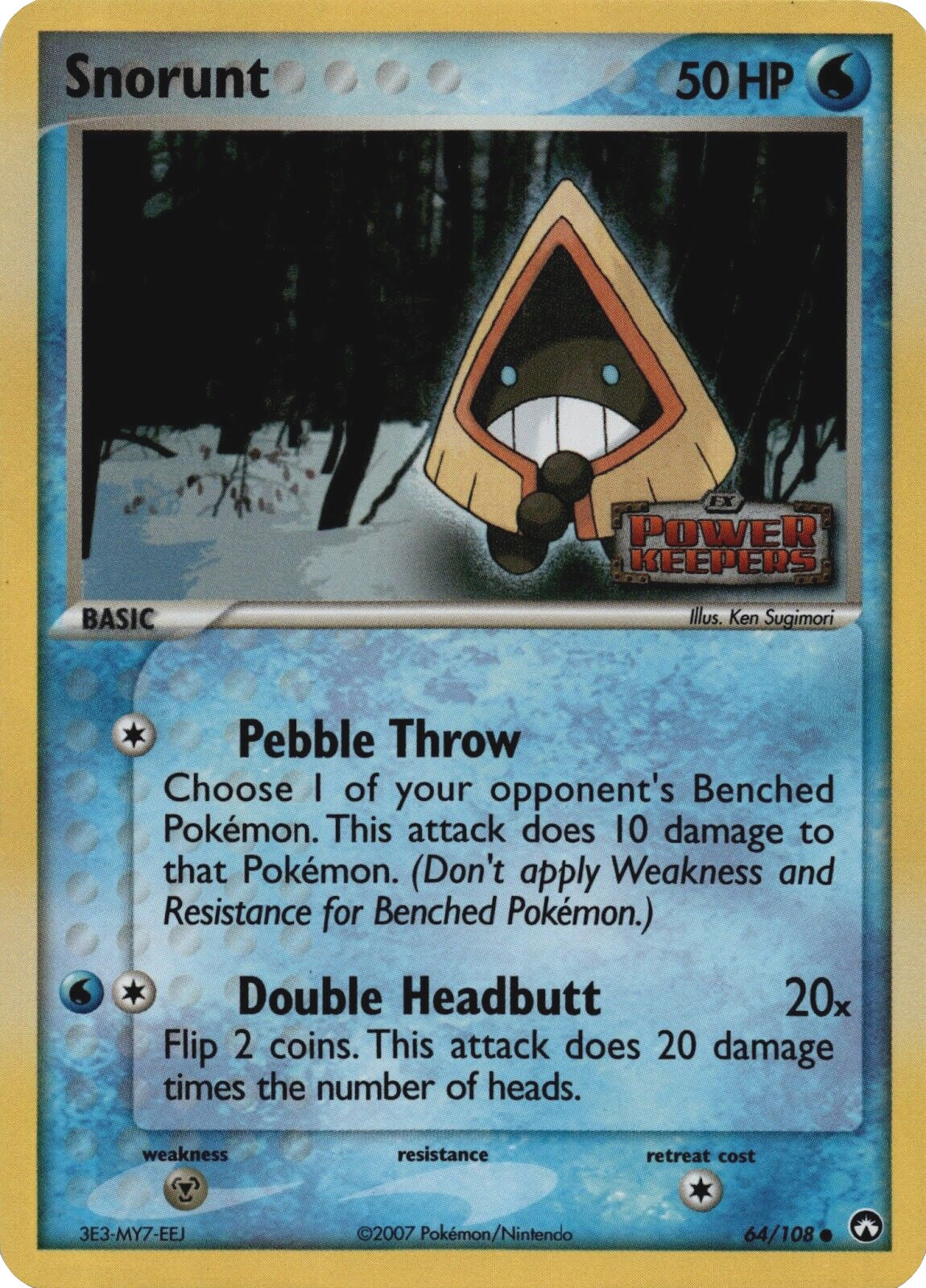 Snorunt (64/108) (Stamped) [EX: Power Keepers] | Clutch Gaming