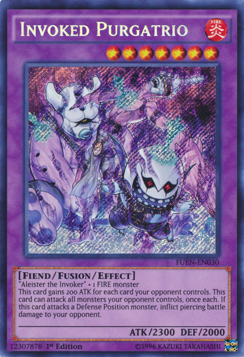 Invoked Purgatrio [FUEN-EN030] Secret Rare | Clutch Gaming