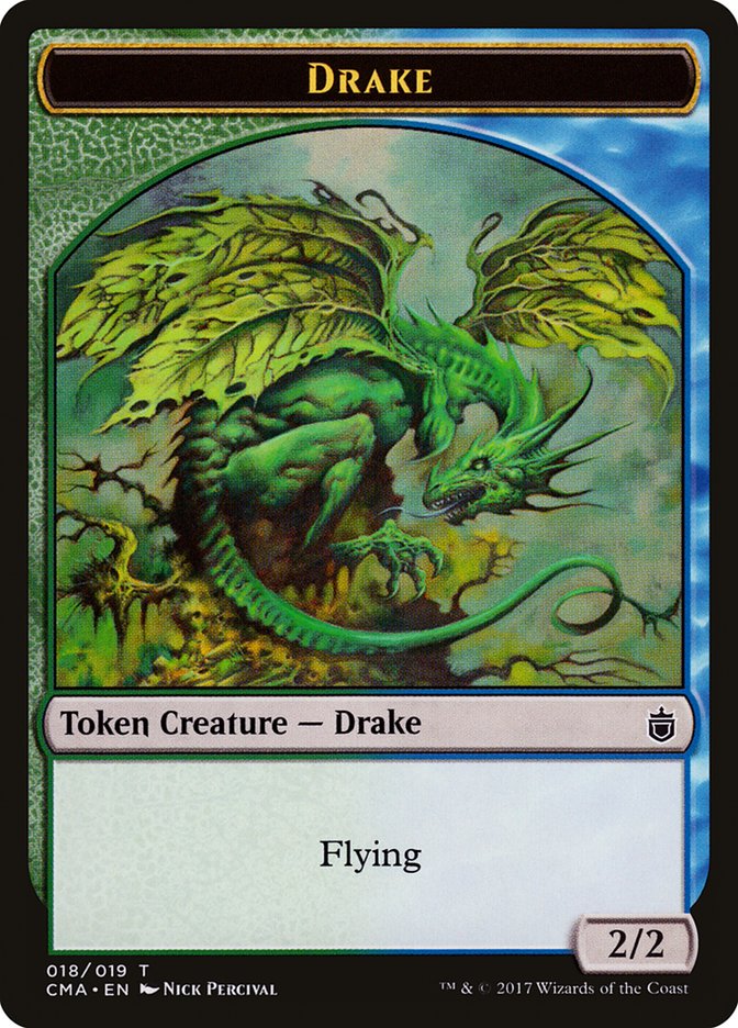 Drake Token [Commander Anthology Tokens] | Clutch Gaming