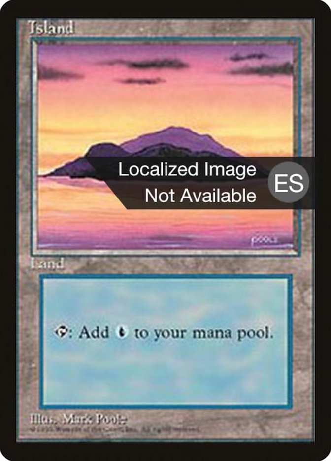 Island (A) [Fourth Edition (Foreign Black Border)] | Clutch Gaming