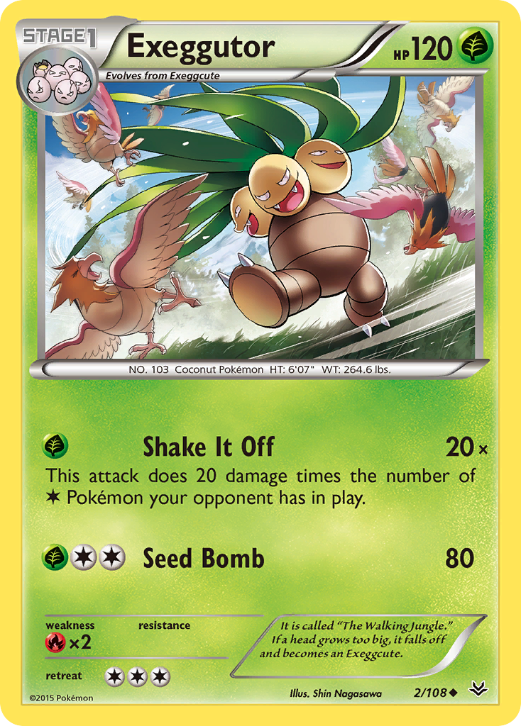 Exeggutor (2/108) [XY: Roaring Skies] | Clutch Gaming