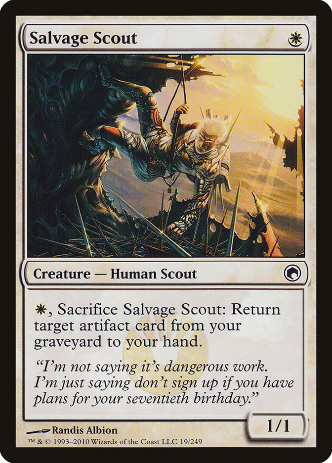 Salvage Scout [Scars of Mirrodin] | Clutch Gaming