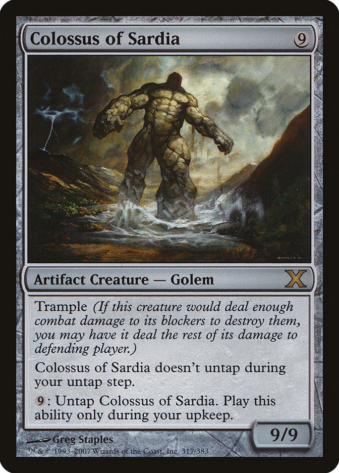 Colossus of Sardia [Tenth Edition] | Clutch Gaming