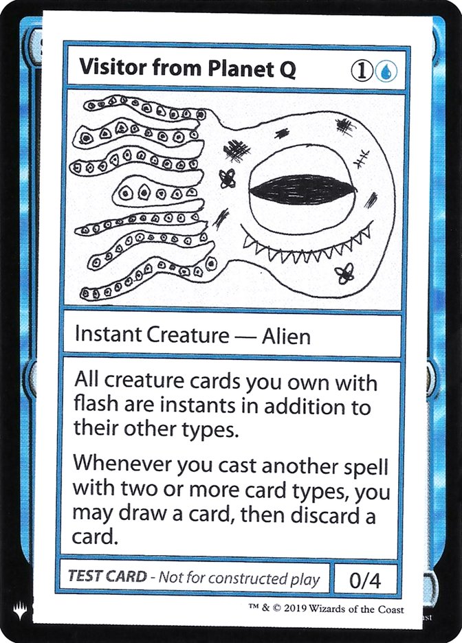 Visitor from Planet Q [Mystery Booster Playtest Cards] | Clutch Gaming