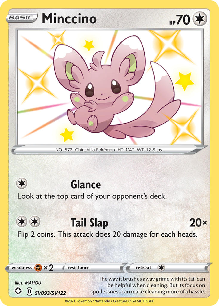 Minccino (SV093/SV122) [Sword & Shield: Shining Fates] | Clutch Gaming