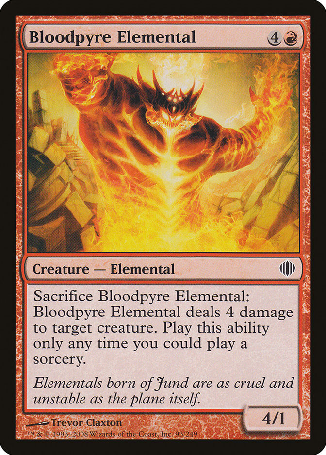 Bloodpyre Elemental [Shards of Alara] | Clutch Gaming