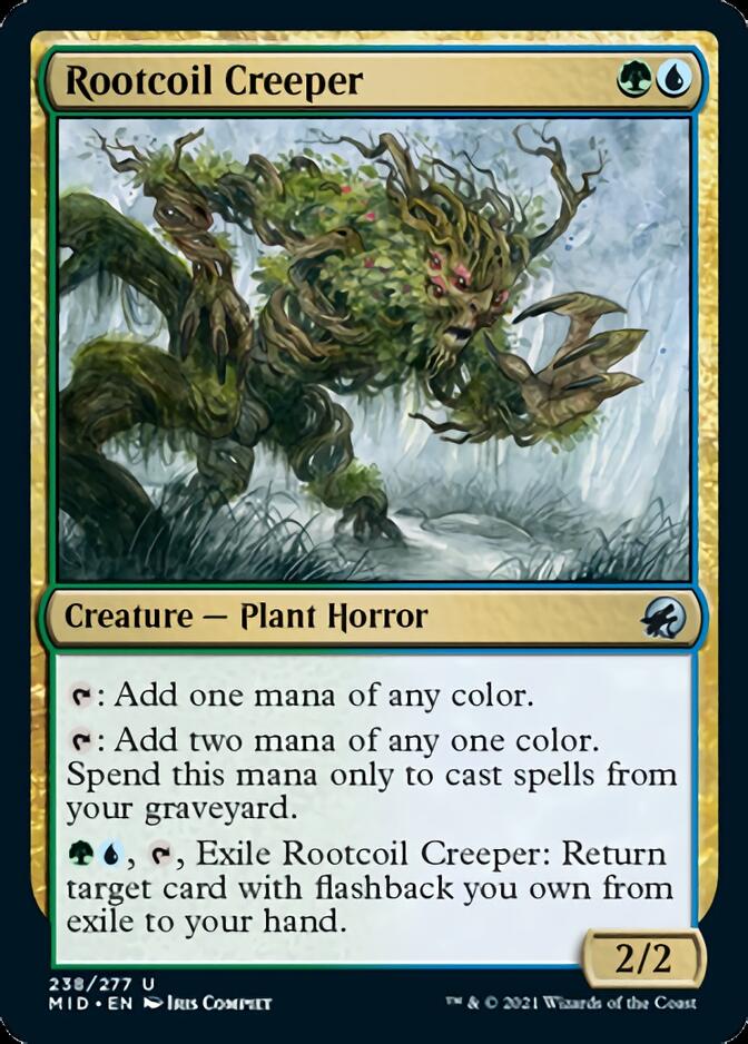 Rootcoil Creeper [Innistrad: Midnight Hunt] | Clutch Gaming