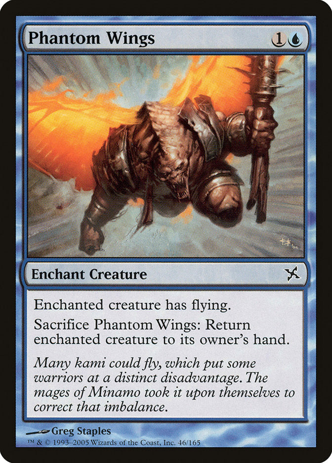 Phantom Wings [Betrayers of Kamigawa] | Clutch Gaming