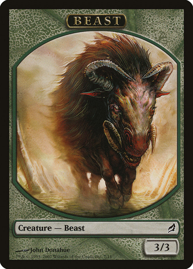 Beast Token [Lorwyn Tokens] | Clutch Gaming