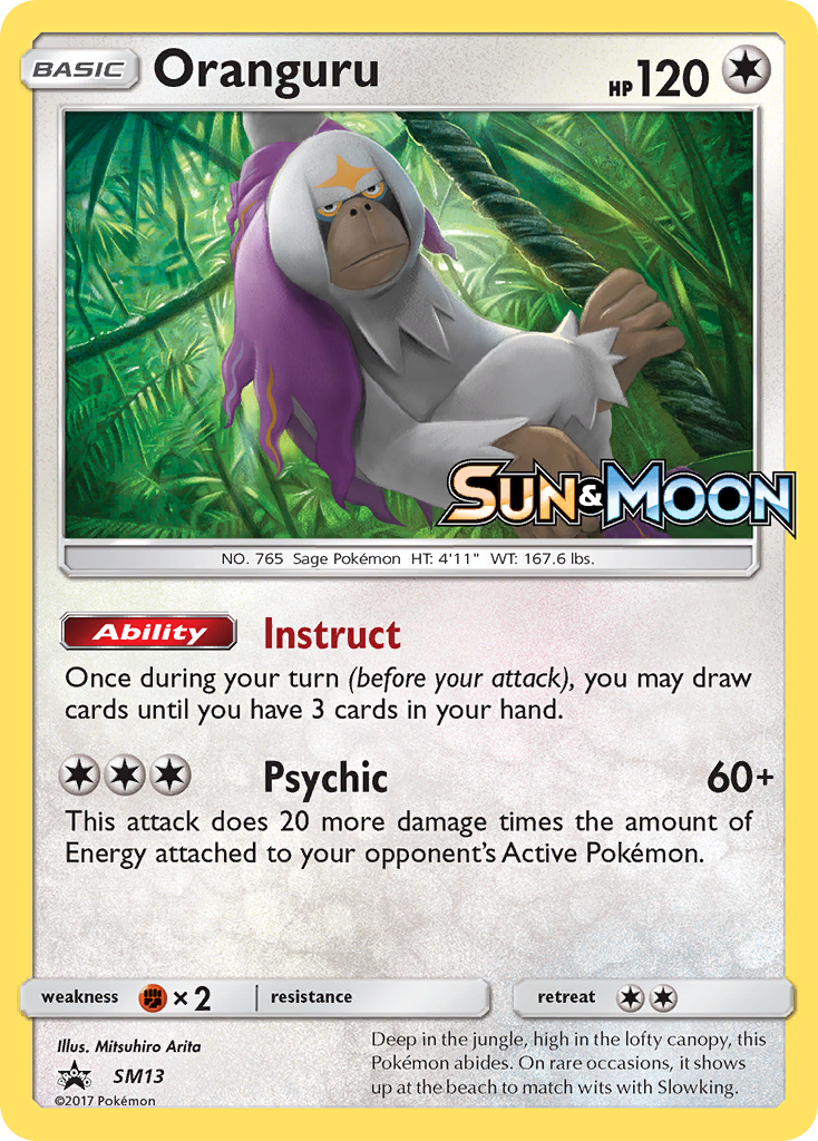 Oranguru (SM13) [Sun & Moon: Black Star Promos] | Clutch Gaming