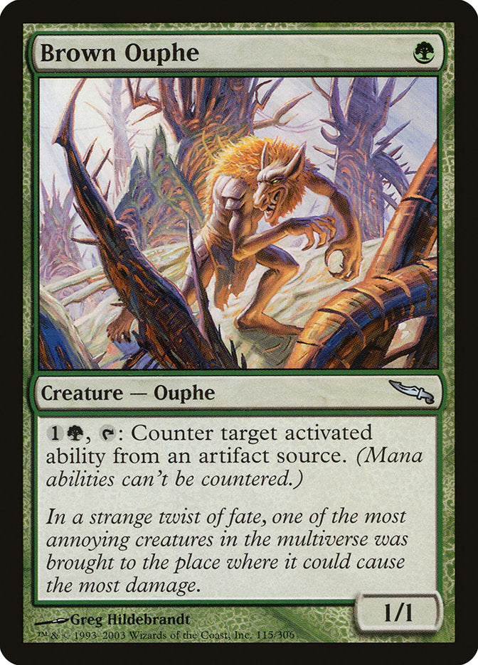 Brown Ouphe [Mirrodin] | Clutch Gaming