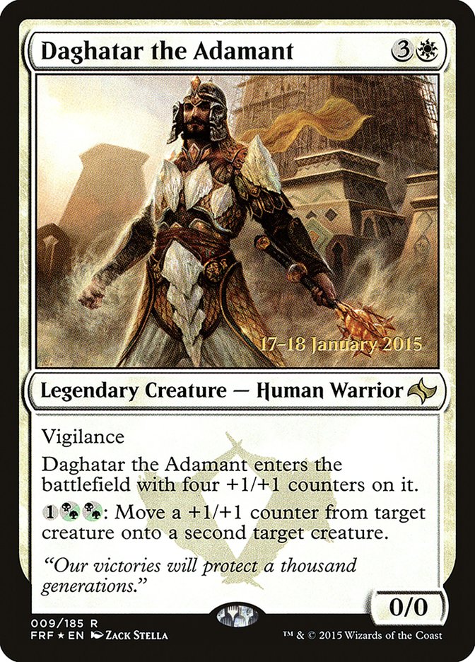 Daghatar the Adamant [Fate Reforged Prerelease Promos] | Clutch Gaming