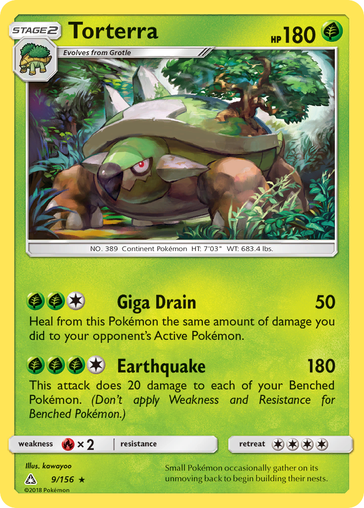 Torterra (9/156) [Sun & Moon: Ultra Prism] | Clutch Gaming