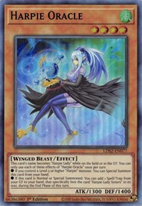 Harpie Oracle (Green) [LDS2-EN077] Ultra Rare | Clutch Gaming