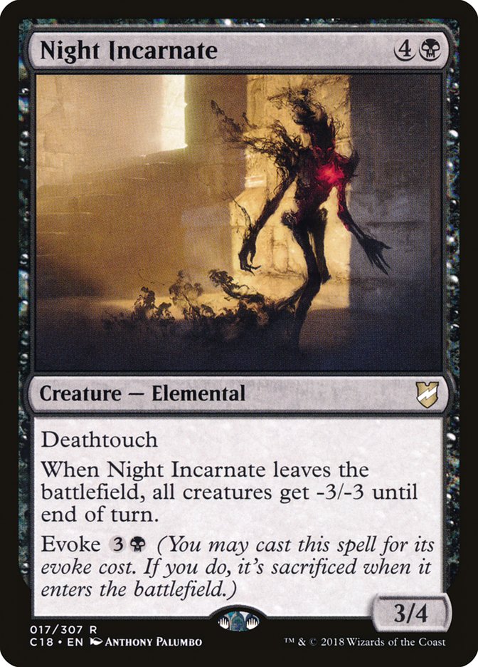 Night Incarnate [Commander 2018] | Clutch Gaming