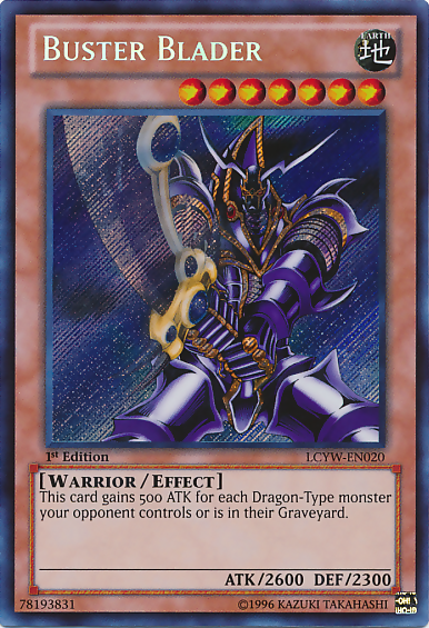 Buster Blader [LCYW-EN020] Secret Rare | Clutch Gaming