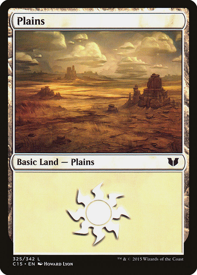 Plains (325) [Commander 2015] | Clutch Gaming