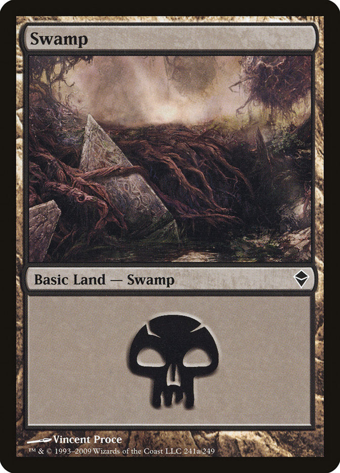 Swamp (241a) [Zendikar] | Clutch Gaming