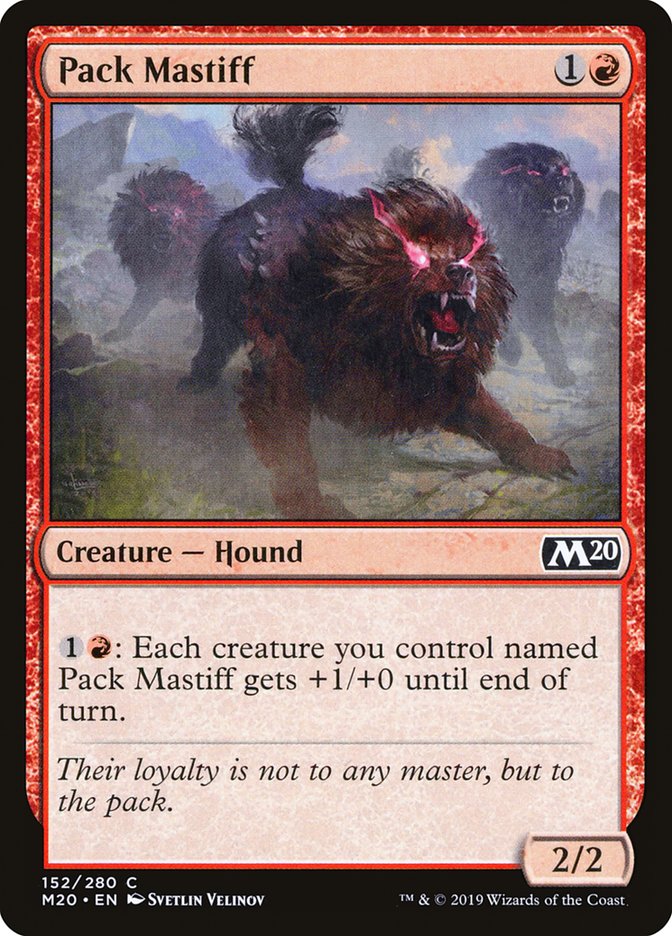 Pack Mastiff [Core Set 2020] | Clutch Gaming