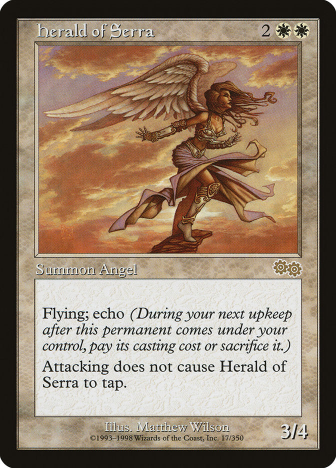 Herald of Serra [Urza's Saga] | Clutch Gaming