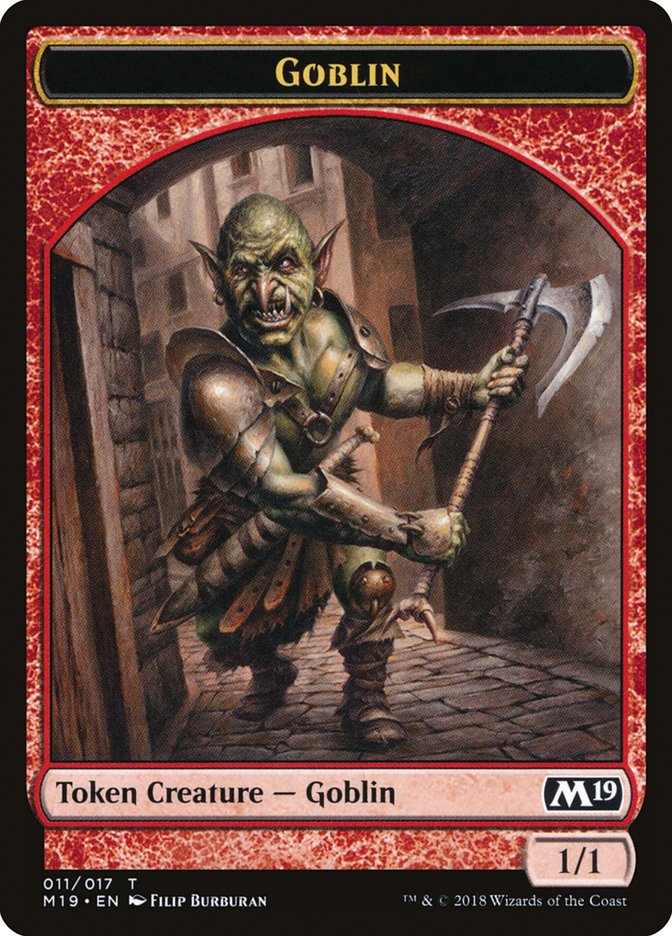 Goblin Token [Core Set 2019 Tokens] | Clutch Gaming