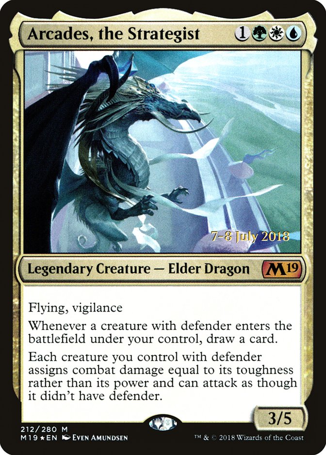 Arcades, the Strategist [Core Set 2019 Prerelease Promos] | Clutch Gaming