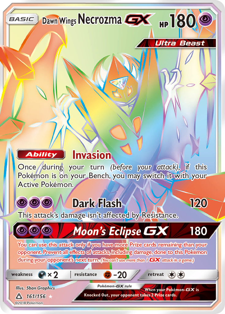 Dawn Wings Necrozma GX (161/156) [Sun & Moon: Ultra Prism] | Clutch Gaming