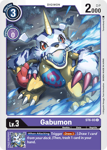 Gabumon [ST6-03] [Starter Deck: Venomous Violet] | Clutch Gaming