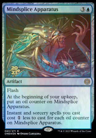 Mindsplice Apparatus [Phyrexia: All Will Be One Prerelease Promos] | Clutch Gaming