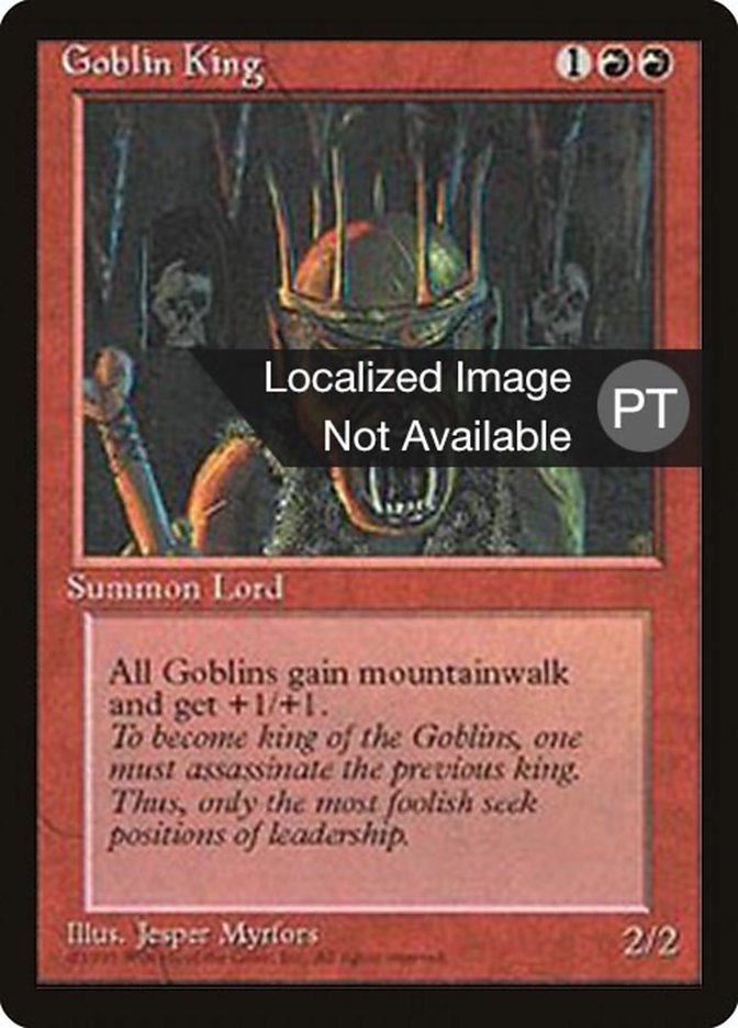 Goblin King [Fourth Edition (Foreign Black Border)] | Clutch Gaming