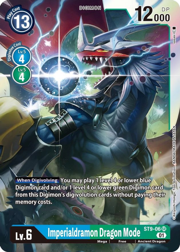 Imperialdramon Dragon Mode [ST9-06] [Starter Deck: Ultimate Ancient Dragon] | Clutch Gaming