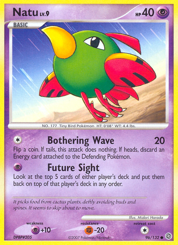 Natu (96/132) [Diamond & Pearl: Secret Wonders] | Clutch Gaming