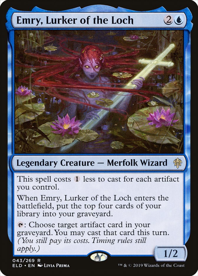 Emry, Lurker of the Loch [Throne of Eldraine] | Clutch Gaming