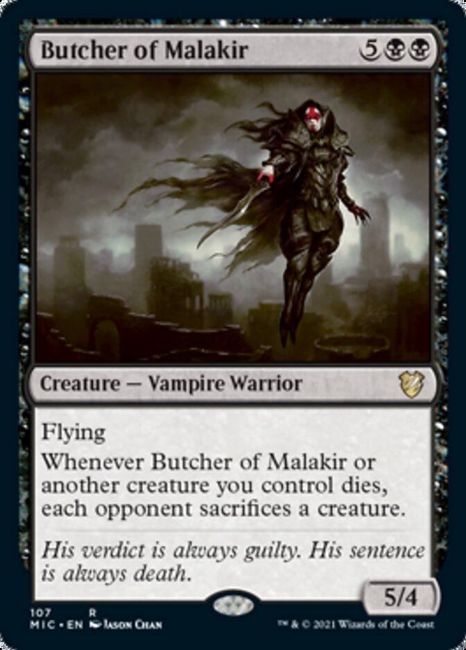 Butcher of Malakir [Innistrad: Midnight Hunt Commander] | Clutch Gaming