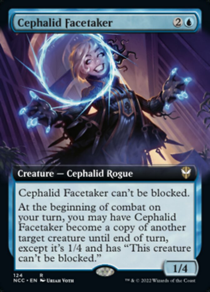 Cephalid Facetaker (Extended Art) [Streets of New Capenna Commander] | Clutch Gaming