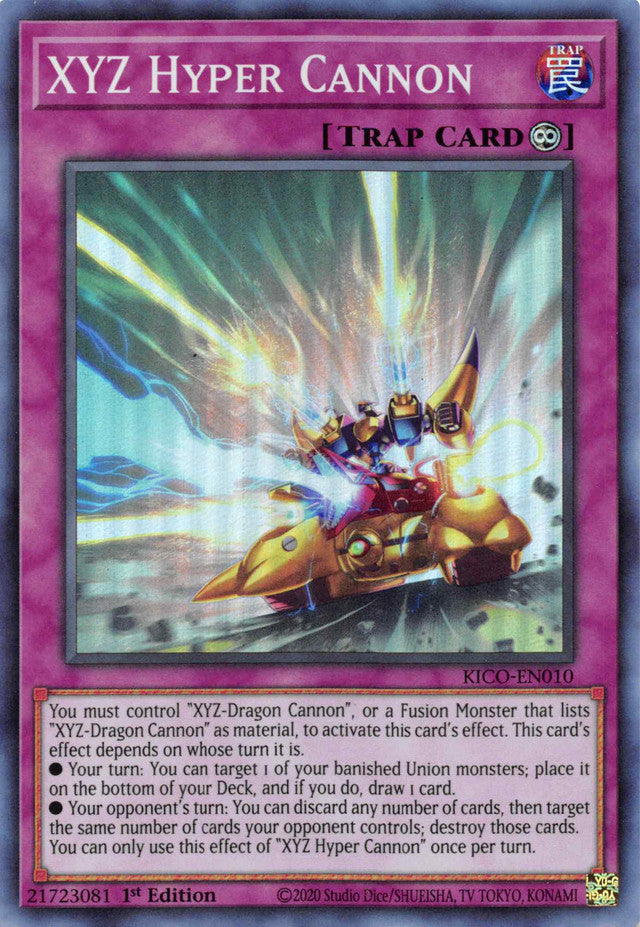 XYZ Hyper Cannon (Super Rare) [KICO-EN010] Super Rare | Clutch Gaming