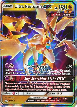 Ultra Necrozma GX (SM126) (Jumbo Card) [Sun & Moon: Black Star Promos] | Clutch Gaming