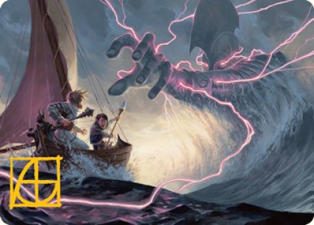 Hall of Storm Giants Art Card (Gold-Stamped Signature) [Dungeons & Dragons: Adventures in the Forgotten Realms Art Series] | Clutch Gaming