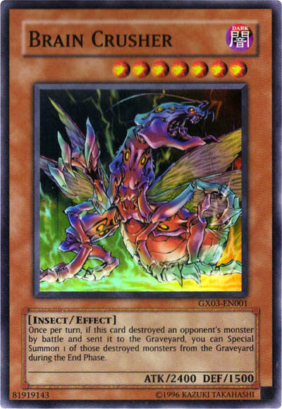 Brain Crusher [GX03-EN001] Super Rare | Clutch Gaming