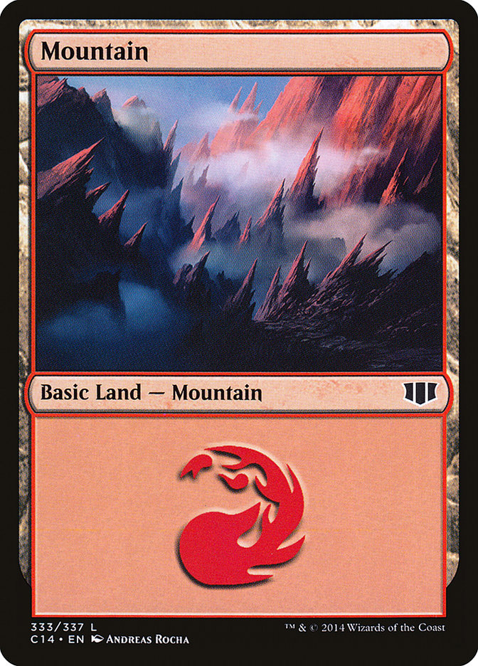 Mountain (333) [Commander 2014] | Clutch Gaming