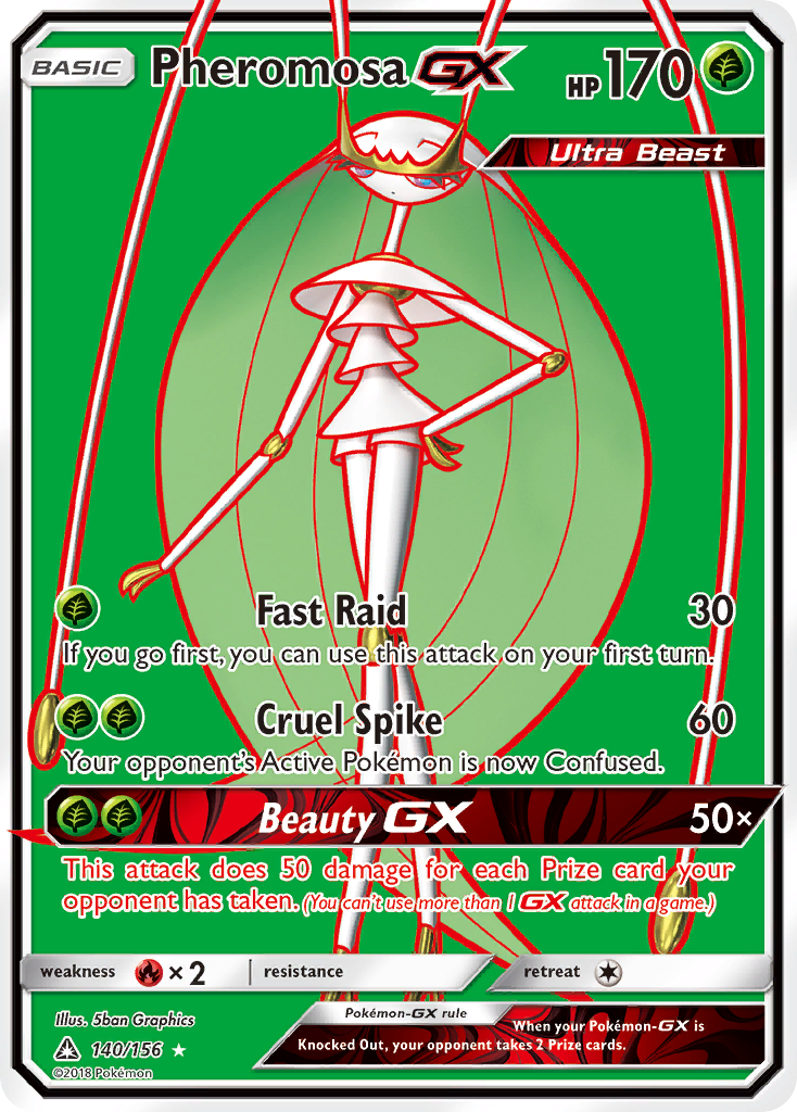 Pheromosa GX (140/156) [Sun & Moon: Ultra Prism] | Clutch Gaming