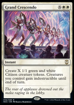 Grand Crescendo (Promo Pack) [Streets of New Capenna Commander Promos] | Clutch Gaming